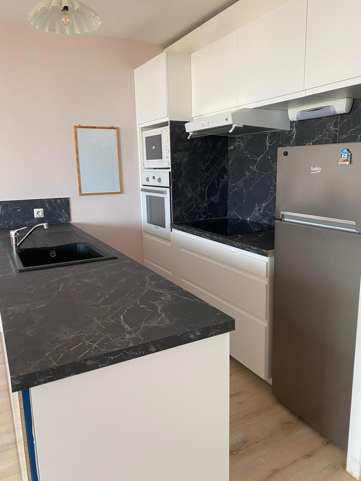 Appartement T3 - 4 Personnes - Face Ocean - Thalasso 波尔尼谢 外观 照片