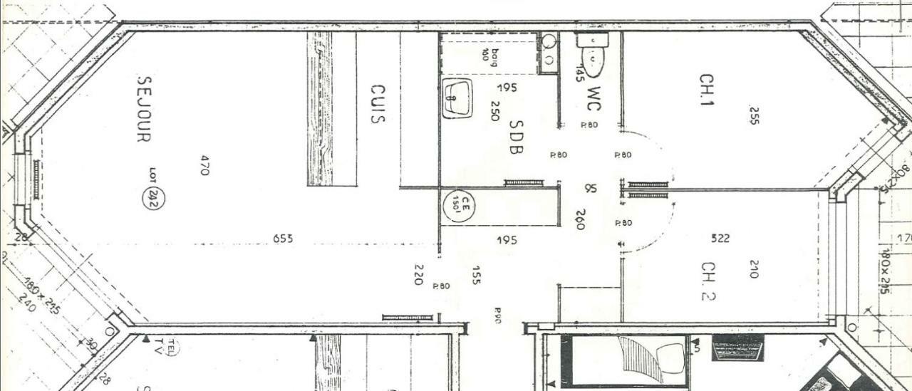 Appartement T3 - 4 Personnes - Face Ocean - Thalasso 波尔尼谢 外观 照片